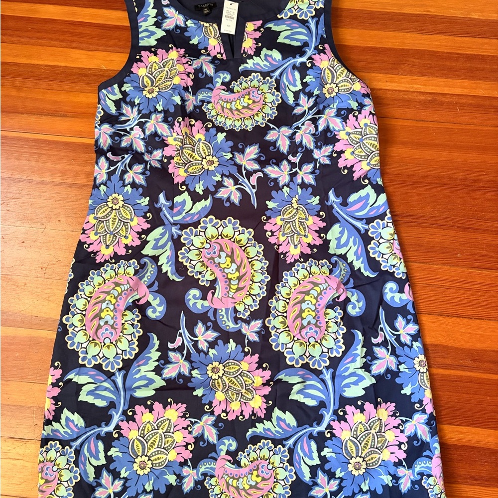 Talbots Petite Sleeveless Shift Dress – NWT – Size 16P